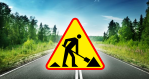 Uwaga – prace drogowe