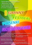 Zapraszamy do udzia�u w Gminnym Festiwalu Piosenki Rozbrykanej